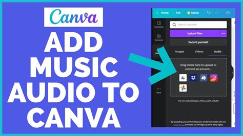 how to add music on canva video and enhance the visual storytelling with sound