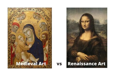 how was renaissance art different from medieval art and the influence of humanism on both periods